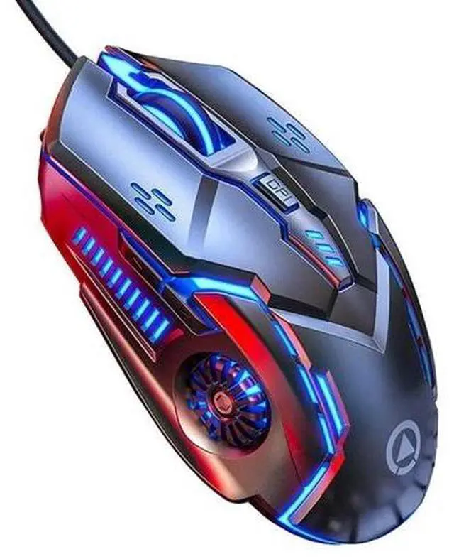 Alt view image 3 of 5 - Mechanical Keyboard-Mouse combo with RGB Lights -Wired -104 keygaming