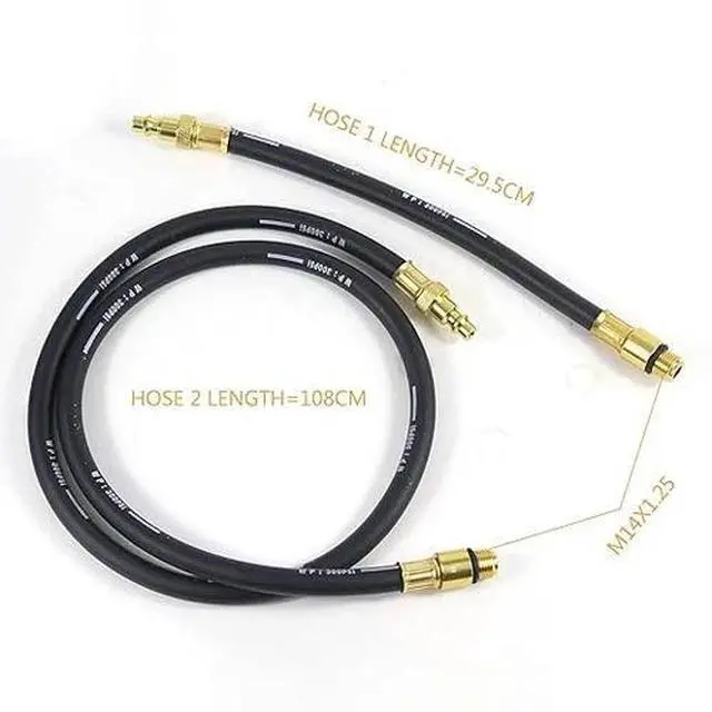 Alt view image 6 of 7 - Cylinder Leak Down Tester, Petrol Engine Compression Leakage Detector Tool Kit