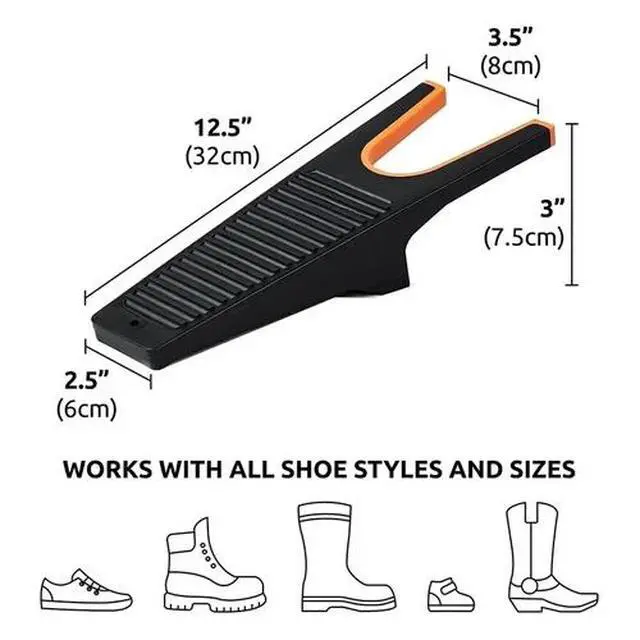 Alt view image 6 of 7 - Boot Jack Puller Shoes Remover for Cowboy, Waders and Riding Boots Outdoor6989