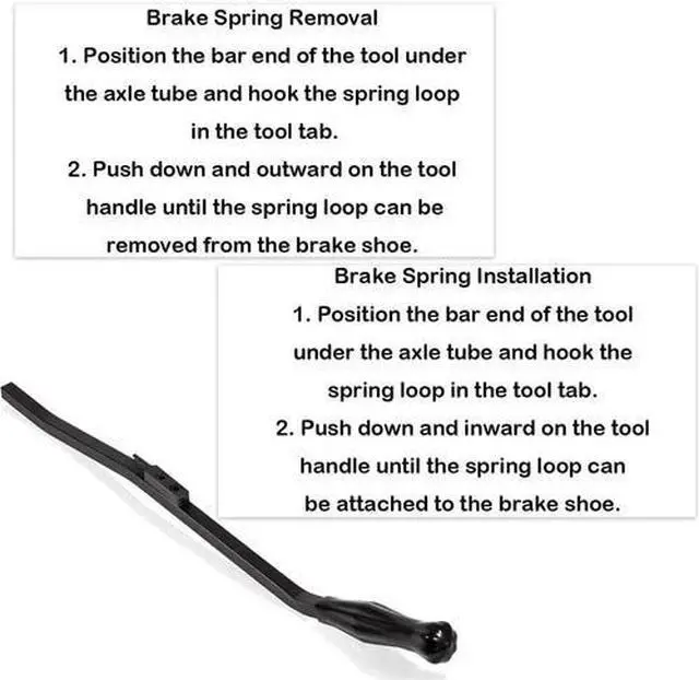 Alt view image 4 of 5 - S-Cam Air Brake Spring Snap Shoes Installer Tool 5081 for Semi-Truck Heavy Duty
