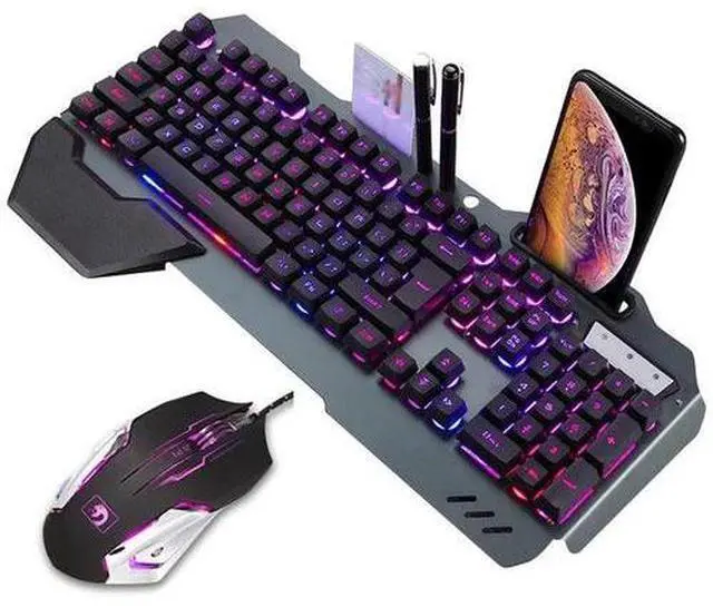Main image of K618 Mechanical feel Gaming Keyboard and Modes RGB Backlight Wired Keyboard