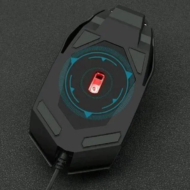 Alt view image 3 of 3 - USB Wired RGB Gaming Mouse Ergonomic Optical Mouse with 3 DPI Speeds & 6 Buttons