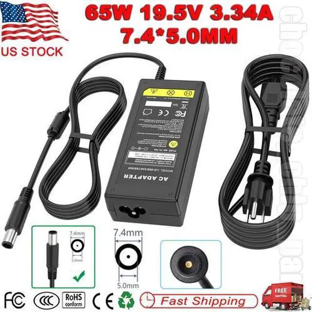 Main image of For Dell Latitude 3330 3340 3350 3440 3540 Power Cord 19.5V AC Adapter Charger