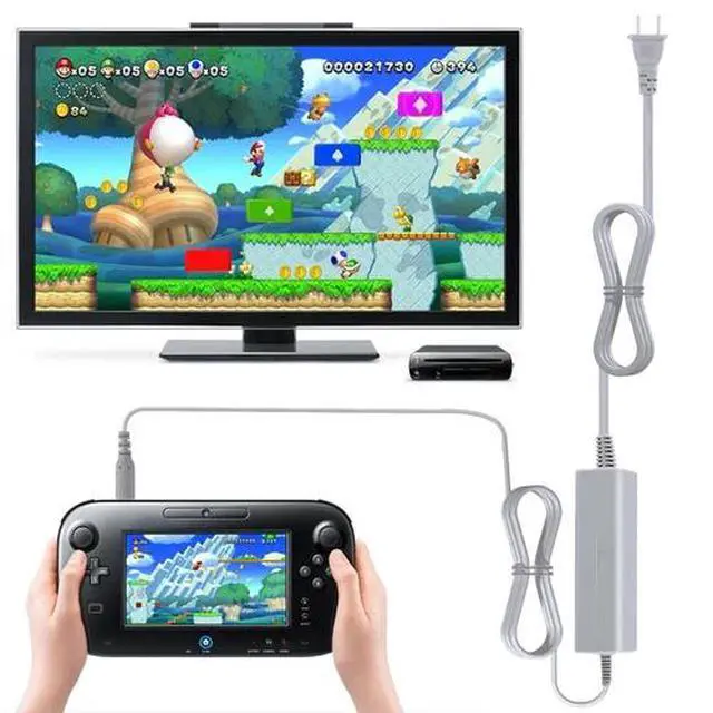 Alt view image 3 of 6 - AC Adapter Charger Power Supply Cord Cable for Nintendo Console Wii W US PLUG