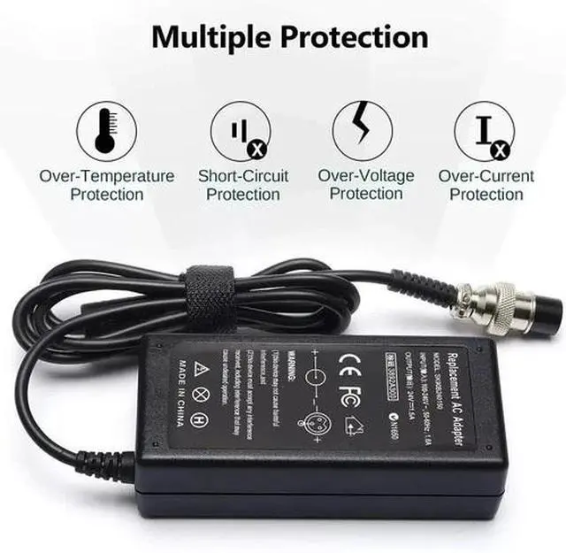 Alt view image 4 of 5 - New Charger for Razor E100 E200 E200S E175 E300 E300S E125 E150 E500 PR200 E225S
