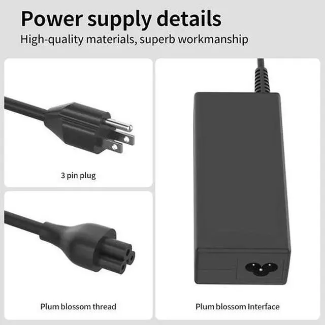 Alt view image 3 of 4 - 65W 45W 19.5V 2.31A AC Adapter Charger For HP Laptop Power Supply Cord 4.5*3.0mm