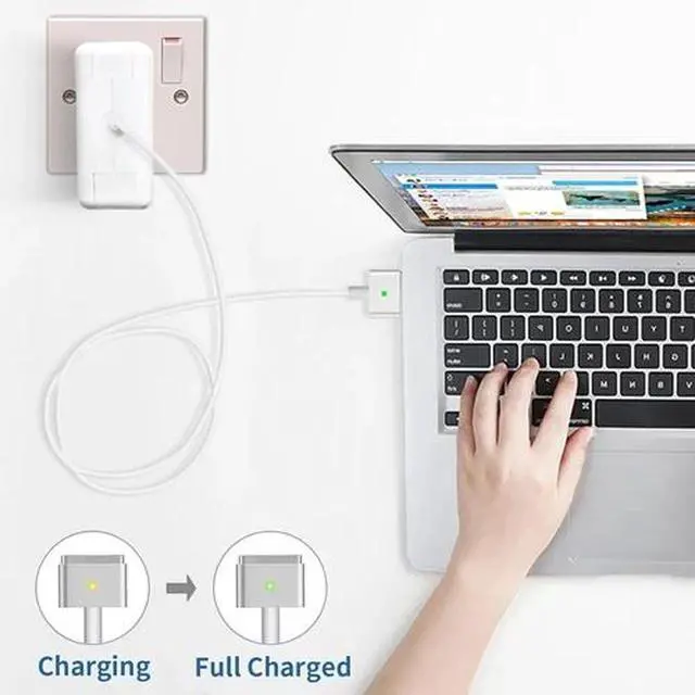 Alt view image 2 of 4 - 45W T-tip AC Power Charger for Apple 11" 13" Macbook Air 2012-2017 A1436 A1466