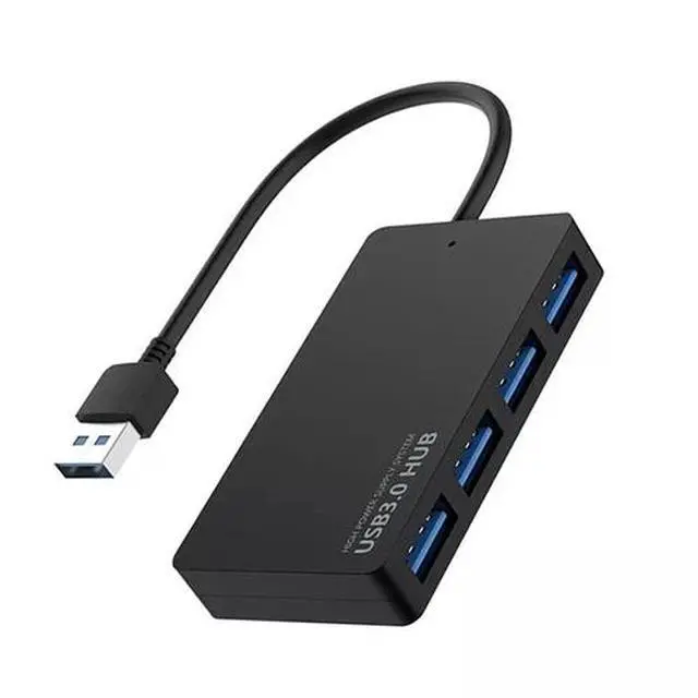 Alt view image 3 of 6 - USB 3.0 Hub 4-port adapter Charger Data Ultra fast PC Mac Laptop Desktop LOT