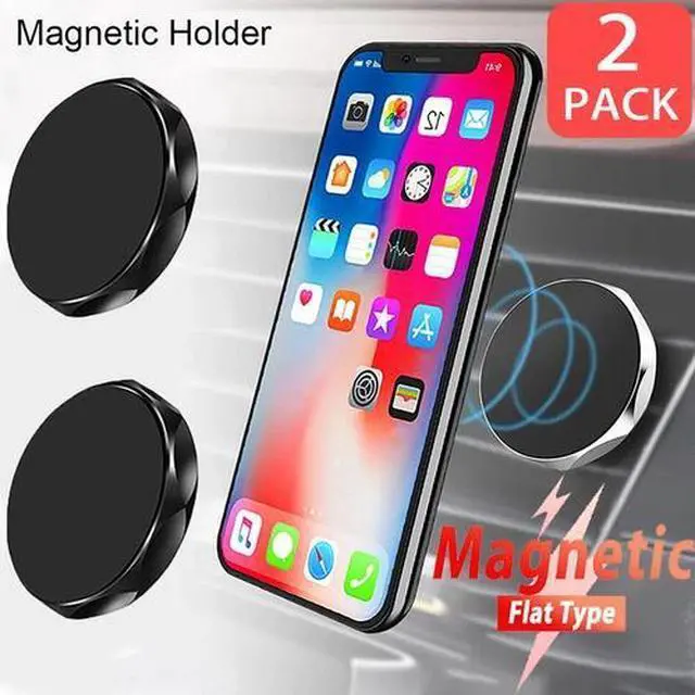 Main image of 2X Universal Magnetic Car Dashboard Mount Holder w/ Petal Plate for Phone iPhone