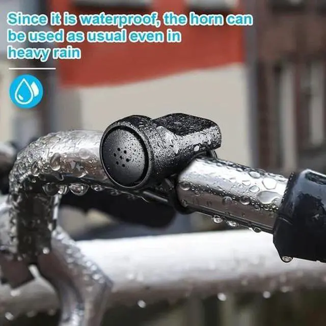 Alt view image 4 of 7 - Bike Loud Horn 140Db Bicycle Handlebar Alarm Ring Bell USB Charging Cycling Kit
