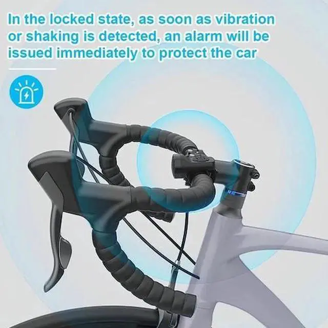 Alt view image 5 of 7 - Bike Loud Horn 140Db Bicycle Handlebar Alarm Ring Bell USB Charging Cycling Kit