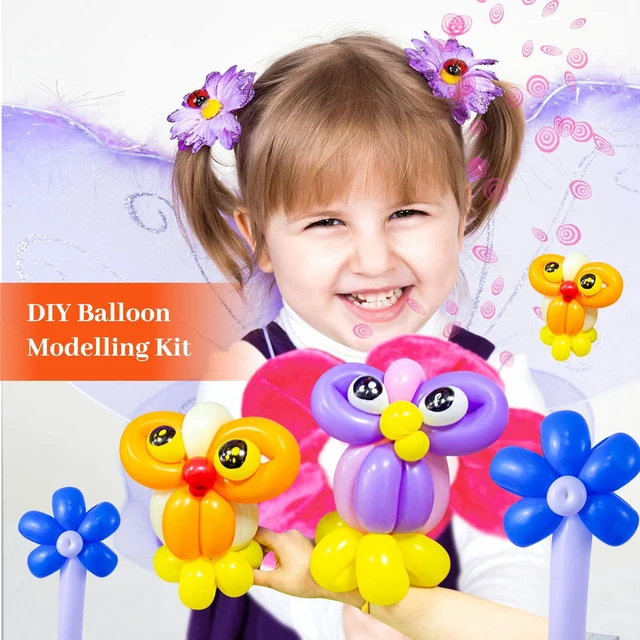 Alt view image 5 of 7 - 260Q Blue Twisting Balloons 100 Pack, Premium Long Latex Balloons for Balloon Animals, Balloon Sculptures, Birthday Party, Baby Shower, Wedding Decorations