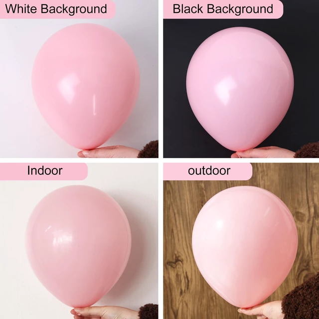 Alt view image 3 of 7 - Pink Balloons Pastel Pink Balloon Arch Kit Different Sizes 129pcs | Balloons Garland Arch for Birthday Party Baby Shower Gender Reveal Wedding Anniversary Easter Decoration
