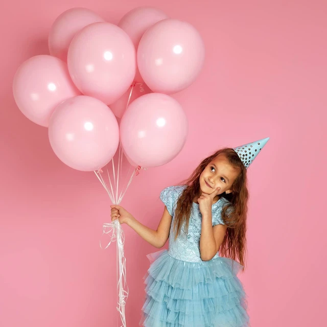 Alt view image 7 of 7 - Pink Balloons Pastel Pink Balloon Arch Kit Different Sizes 129pcs | Balloons Garland Arch for Birthday Party Baby Shower Gender Reveal Wedding Anniversary Easter Decoration