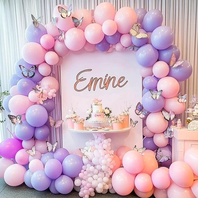 Alt view image 4 of 7 - 87pcs Light Pink Balloons Different Sizes 18 12 10 5 Inches for Garland Arch, Premium Pastel Pink Balloons for Valentine's Day Girl Birthday Wedding Baby Shower Bridal Shower Party Decorations