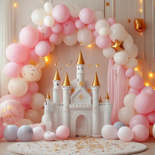 Alt view image 7 of 7 - 87pcs Light Pink Balloons Different Sizes 18 12 10 5 Inches for Garland Arch, Premium Pastel Pink Balloons for Valentine's Day Girl Birthday Wedding Baby Shower Bridal Shower Party Decorations