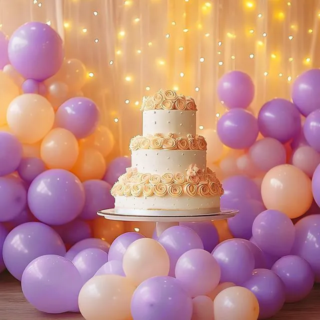 Alt view image 4 of 7 - 87pcs Lavender Balloons Different Sizes 18 12 10 5 Inches for Garland Arch, Premium Pastel Latex Balloons for Birthday Party Wedding Baby Shower Bridal Shower Decorations