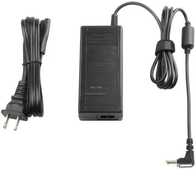 Alt view image 4 of 6 - AC Adapter Charger for HP Pavilion 23xi 27xi Monitors with Power Cord