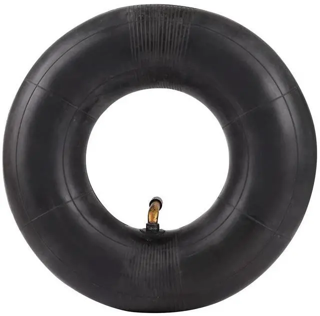Alt view image 3 of 7 - TWO 410/350-4 4.10/3.50-4 4.10-4 410-4 3.50-4 350-4 TIRE INNER TUBE RUBBER VALVE