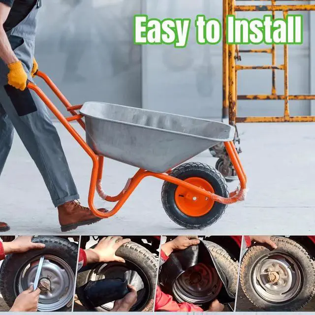 Alt view image 5 of 7 - 2PCS Heavy Duty 15x6.00-6 Lawn Mower Tractor Tire Inner Tubes 15x6-6 TR13 Valve