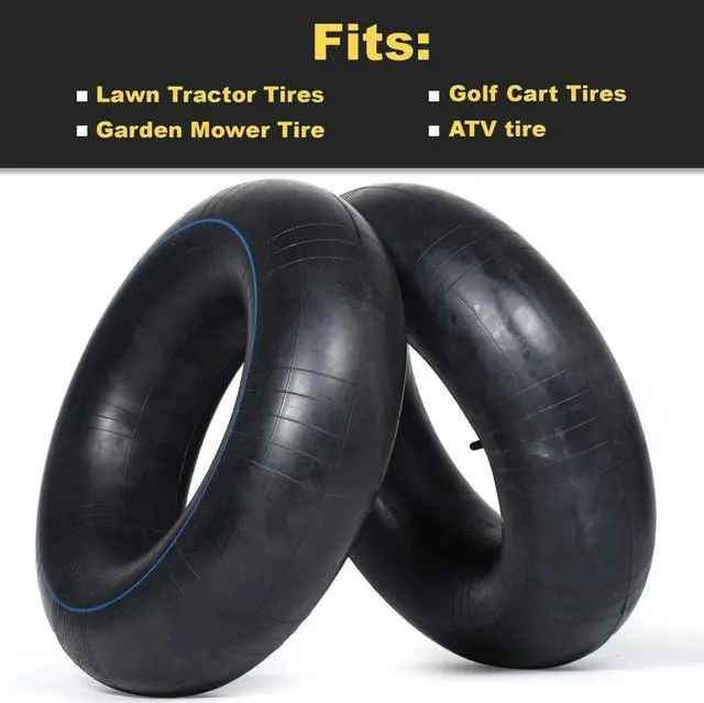 Main image of Pair Of 16X6.50-8 Heavy Duty Inner Tube For Lawn Mower Tractor Garden Carts Tire