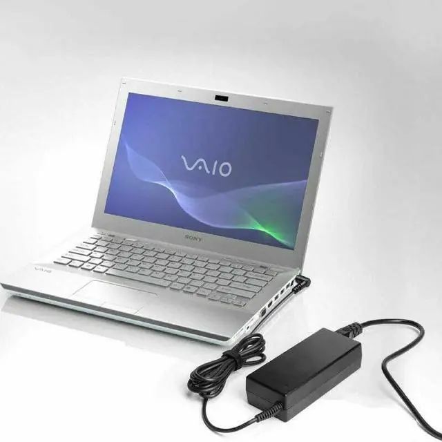 Alt view image 2 of 6 - FOR SONY Vaio 19.5V Power Supply Cord Laptop Notebook AC Adapter Charger 3A 60W