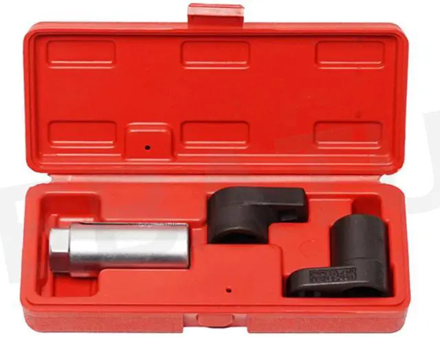 Alt view image 2 of 4 - 3X Oxygen Sensor Socket Wrench Set 6 Point 7/8" O2 Remover Installer Wrench Tool