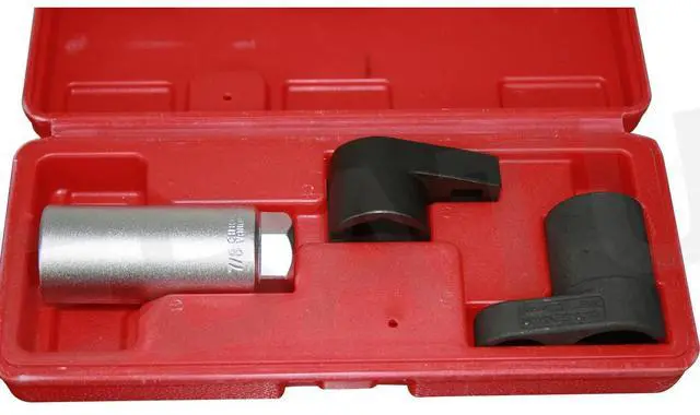 Main image of 3X Oxygen Sensor Socket Wrench Set 6 Point 7/8" O2 Remover Installer Wrench Tool
