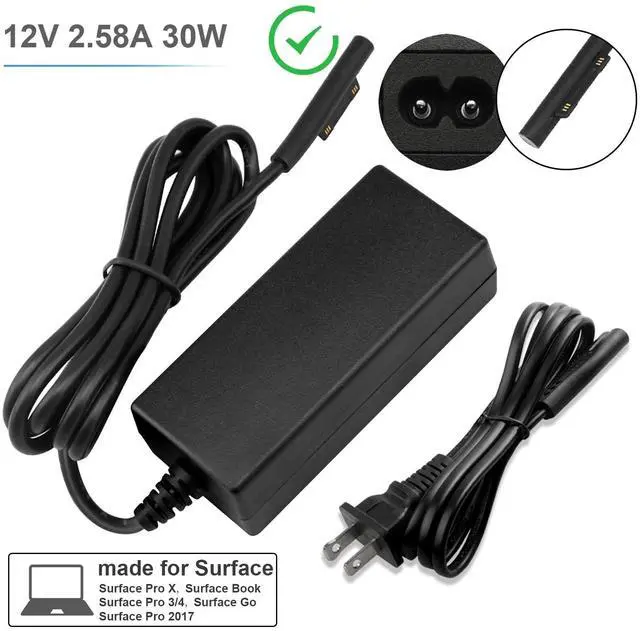 Main image of For Microsoft Surface Pro 3 4 5 Tablet Power Supply 1625 1631 AC Adapter Charger