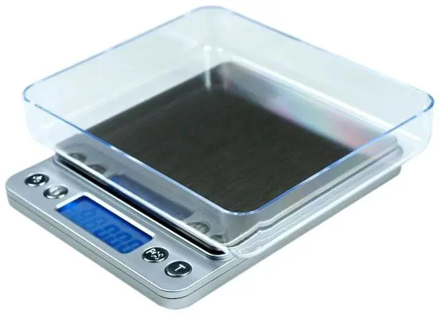 Alt view image 2 of 3 - 2000g x 0.1g Digital Scale Portable Precision Scale with Trays & PCS Counting