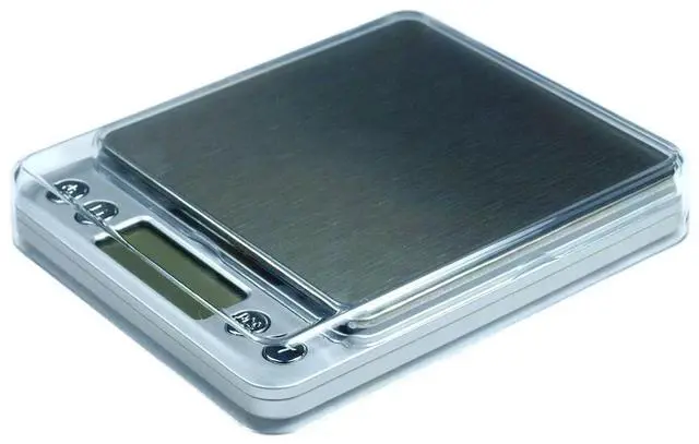 Alt view image 3 of 3 - 2000g x 0.1g Digital Scale Portable Precision Scale with Trays & PCS Counting