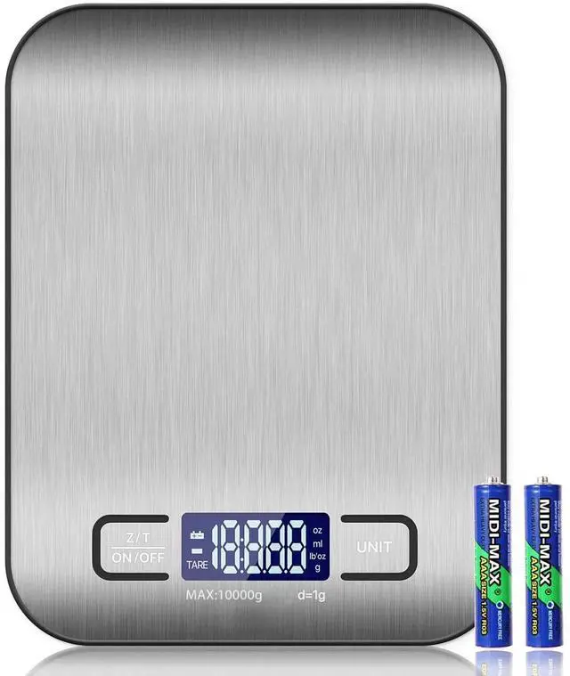 Alt view image 6 of 6 - Digital Food Scale, 22lb Kitchen Scales Grams & Ounces For Weight Loss , Cooking