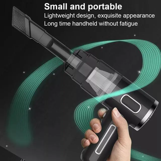 Alt view image 3 of 7 - 120W Cordless Handheld Vacuum Cleaner Small Mini Portable Car Auto Home Wireless