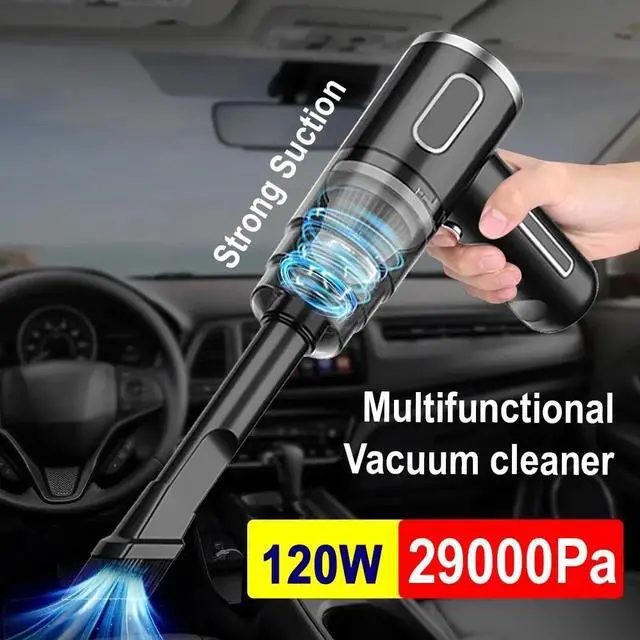 Alt view image 6 of 7 - 120W Cordless Handheld Vacuum Cleaner Small Mini Portable Car Auto Home Wireless