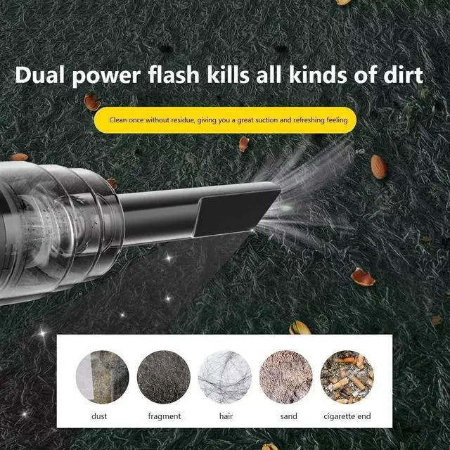 Alt view image 5 of 7 - 120W Cordless Handheld Vacuum Cleaner Small Mini Portable Car Auto Home Wireless