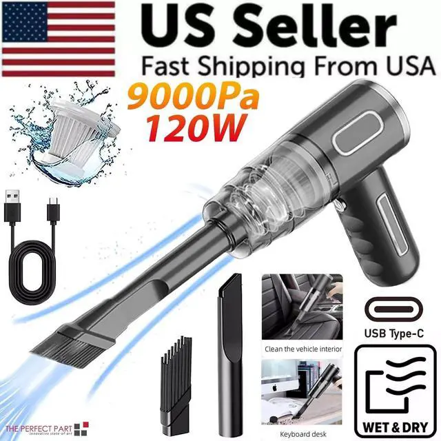 Alt view image 2 of 7 - 120W Cordless Handheld Vacuum Cleaner Small Mini Portable Car Auto Home Wireless