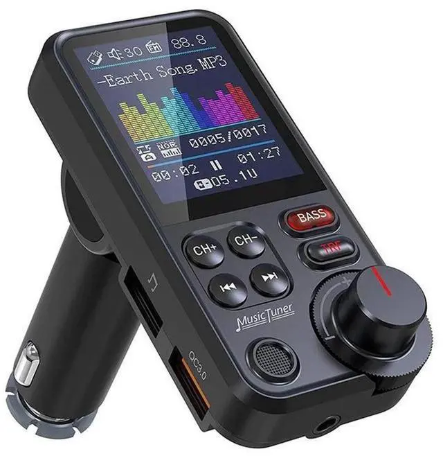 Main image of Bluetooth Car Kit MP3 Player FM Transmitter Wireless Radio Adapter USB Charger