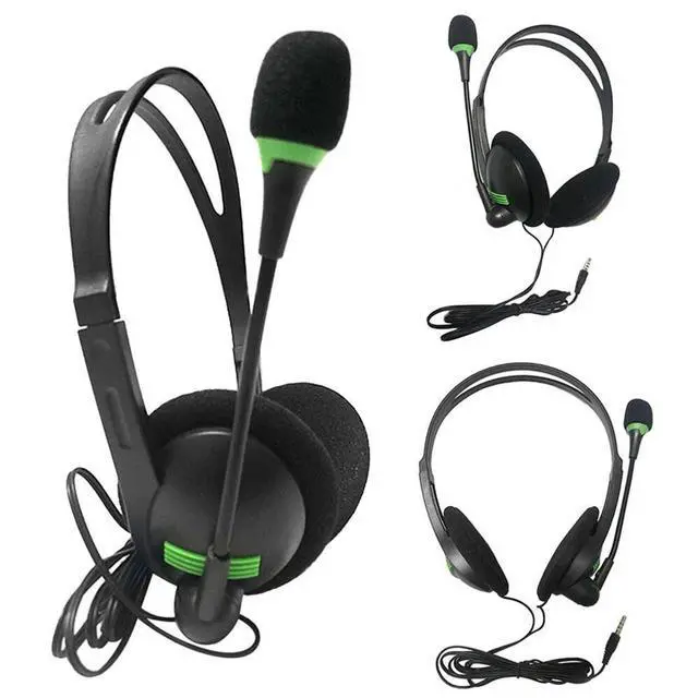 Main image of USB Headset with Microphone Computer Headphones for Laptop PC Call Center Work