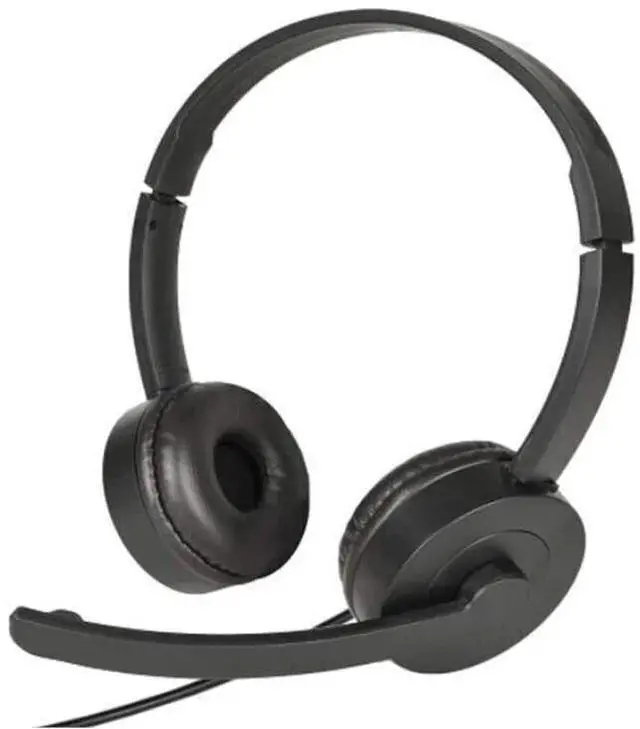 Main image of USB On-Ear Headset Fold-Away Noise Canceling Microphone & Inline Controls