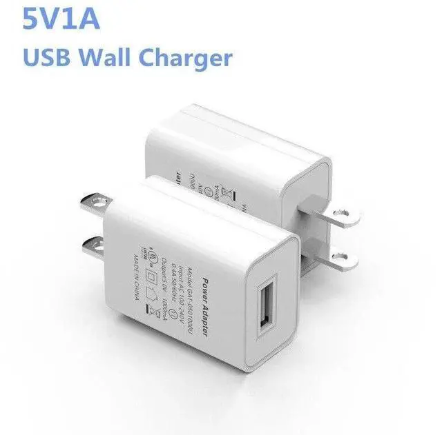Alt view image 6 of 7 - 2 Pack Universal 5V 1A US Plug USB AC Wall Charger Power Adapter For Smart Phone