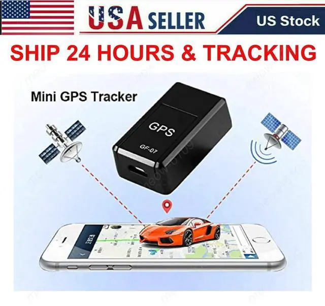 Main image of Magnetic GF07 Mini GPS Real Time Car Locator Tracker GSM/GPRS Tracking Device