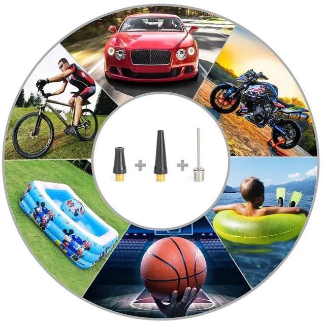Alt view image 3 of 6 - Heavy Duty 12V Portable 150PSI Car Tyre Auto Tire Inflator Pump Air Compressor