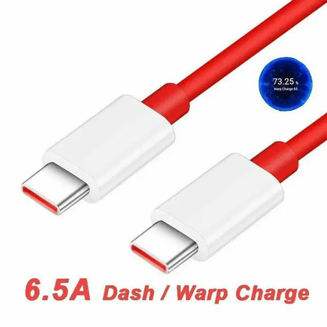 Alt view image 2 of 5 - Fit For OnePlus 9/10Pro Nord 7T 8TPro Charger Warp Charger+Type-C Cable 65W