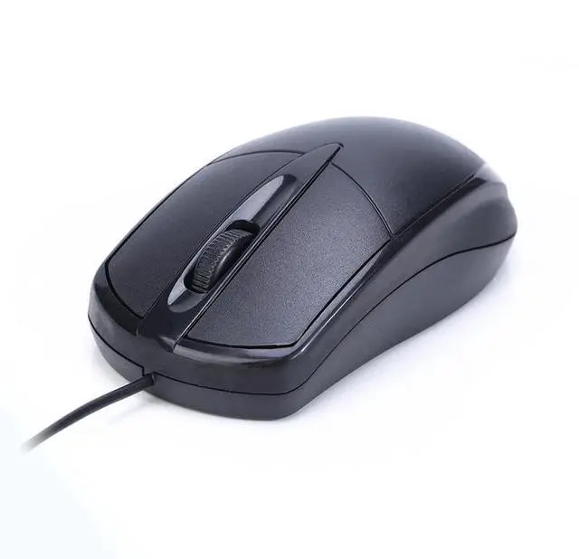 Main image of USB 2.0 Optical Wired Scroll Wheel Mouse PC Laptop Notebook Desktop Black Mice