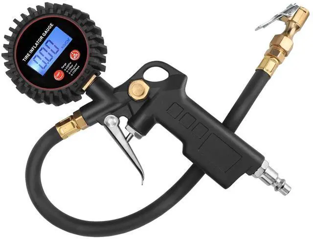 Main image of LED Display Digital Tire Inflator Deflator Pressure Gauge for Truck/RV/Car/Bike