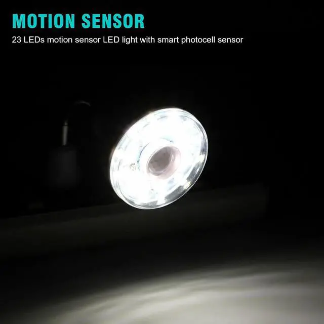 Alt view image 2 of 7 - LED Motion-Activated Sensor Night Light AC Outlet Plug-In Wall Stair Lamp Indoor