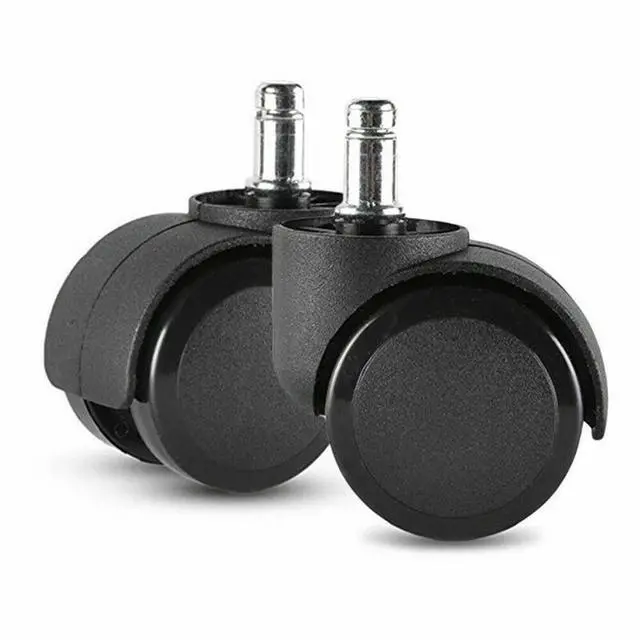 Alt view image 2 of 6 - 2 inch Heavy Duty Office Chairs Wheels Replacement Soft Smooth Silent Set of 5