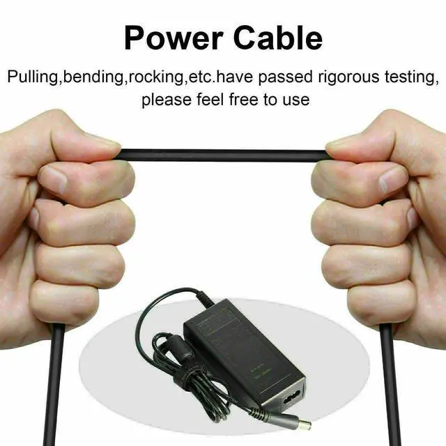 Alt view image 5 of 6 - For HP Thin Client T520 T610 T620 AC Adapter Charger Power Supply Cord 65W 18.5V