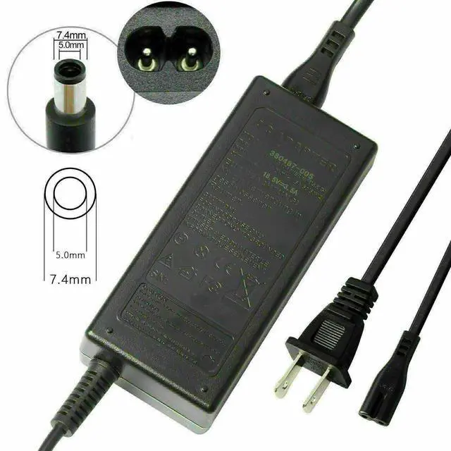 Alt view image 2 of 6 - For HP Thin Client T520 T610 T620 AC Adapter Charger Power Supply Cord 65W 18.5V