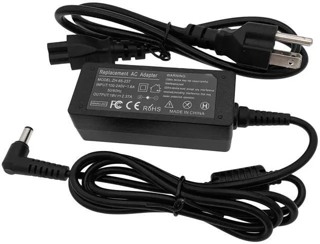 Alt view image 3 of 6 - 19V 2.37A Laptop Charger AC Adapter Power Cord Supply For Toshiba Satellite